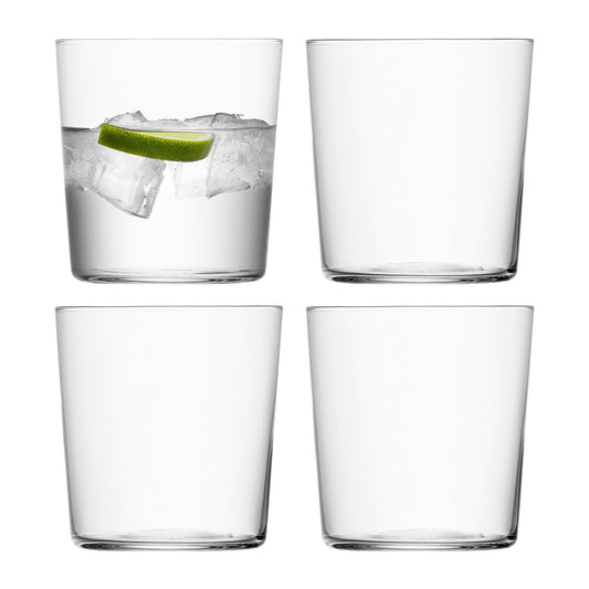 LSA Gio Tumbler Small Set of Four 13 oz.
