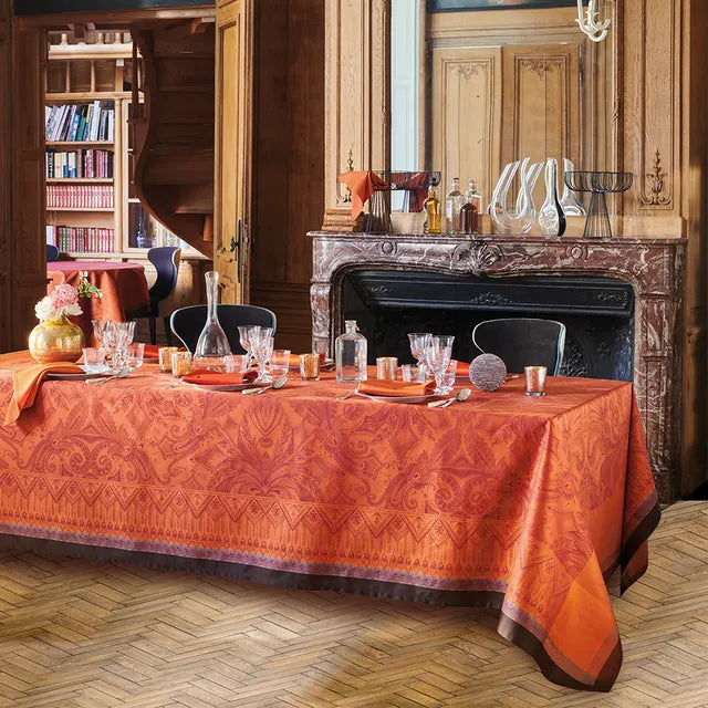 Garnier Thiebaut Grace Flamboyant Tablecloth, 69