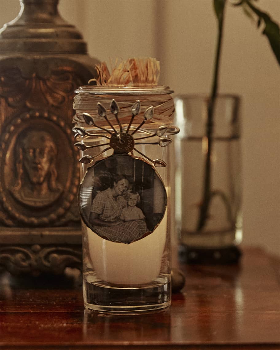 Jan Barboglio Adelita Candle with Foto Frame