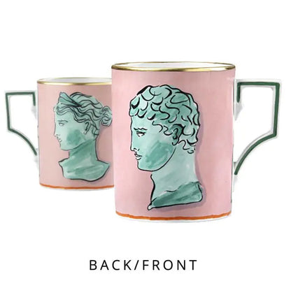 Ginori 1735 Il Viaggio Di Nettuno Mug - Pink
