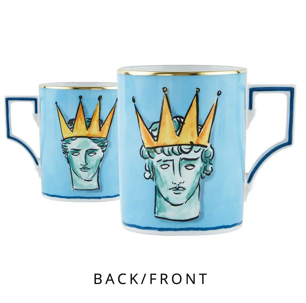 Ginori 1735 Il Viaggio Di Nettuno Mug - Sea Blue