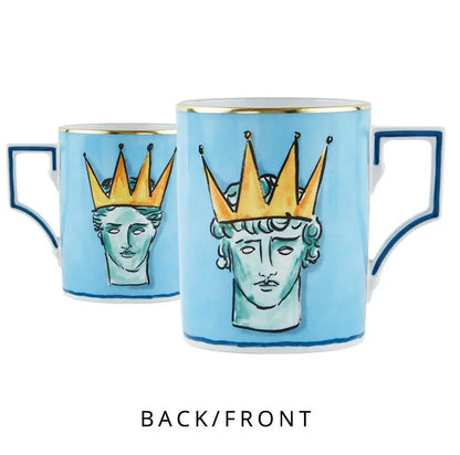 Ginori 1735 Il Viaggio Di Nettuno Mug - Sea Blue
