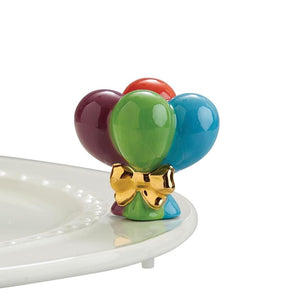 Nora Fleming Mini: Up Up and Away! (Balloons)