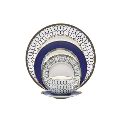 Wedgwood Renaissance Blue & Gold 5-Piece Place Setting