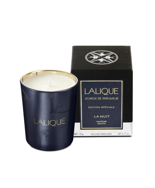 Lalique Scented Candle - The Night, Nairobi - Kenya