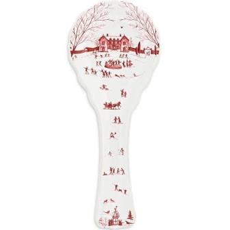 Juliska Country Estate Winter Frolic Ruby - Spoon Rest