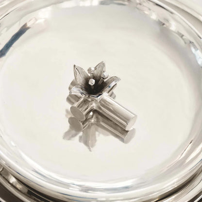 Jan Barboglio Pequeña Passion Cross Nickel