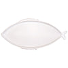 Vietri Lastra Fish White - Platter Oval Large
