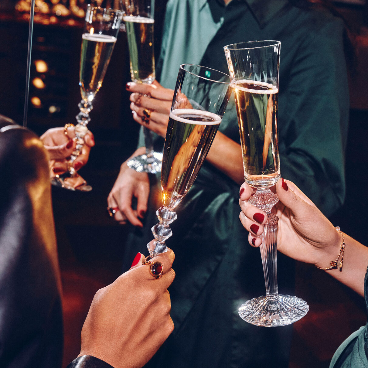 Baccarat Véga Champagne Flutes (Set of 2)