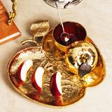 Michael Aram Apple Plate Gold