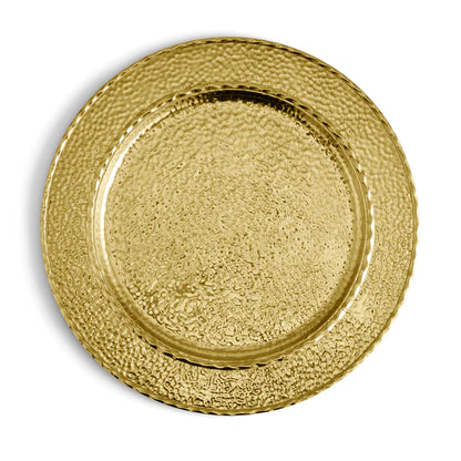 Michael Aram Hammertone Charger - Gold