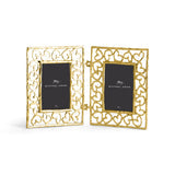 Michael Aram Heart Hinged Frame - Gold 2x3