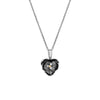Michael Aram Orchid 11mm Necklace with Diamonds in Black Rhodium