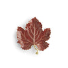 Michael Aram Vine Grape Leaf Dish - Red