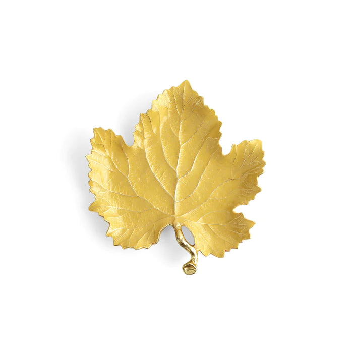 Michael Aram Vine Grape Leaf Dish - Yellow