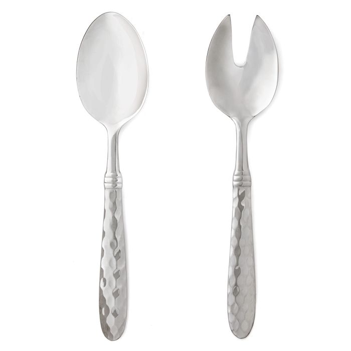 Vietri Flatware: Martellato Salad Serving Set