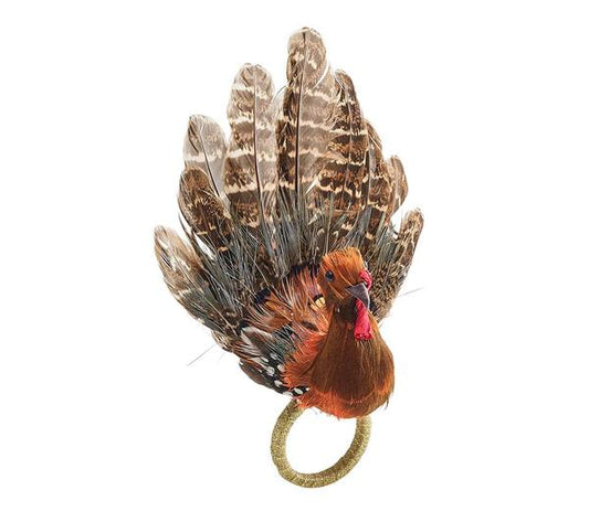 Kim Seybert Napkin Rings: Gobble in Multi, Set of 4