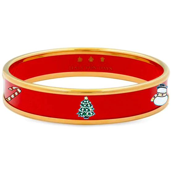 Halcyon Days Bangle - Festive Fun