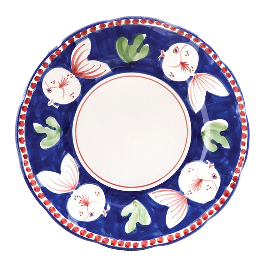 Vietri Campagna Pesce (Fish) Dinner Plate