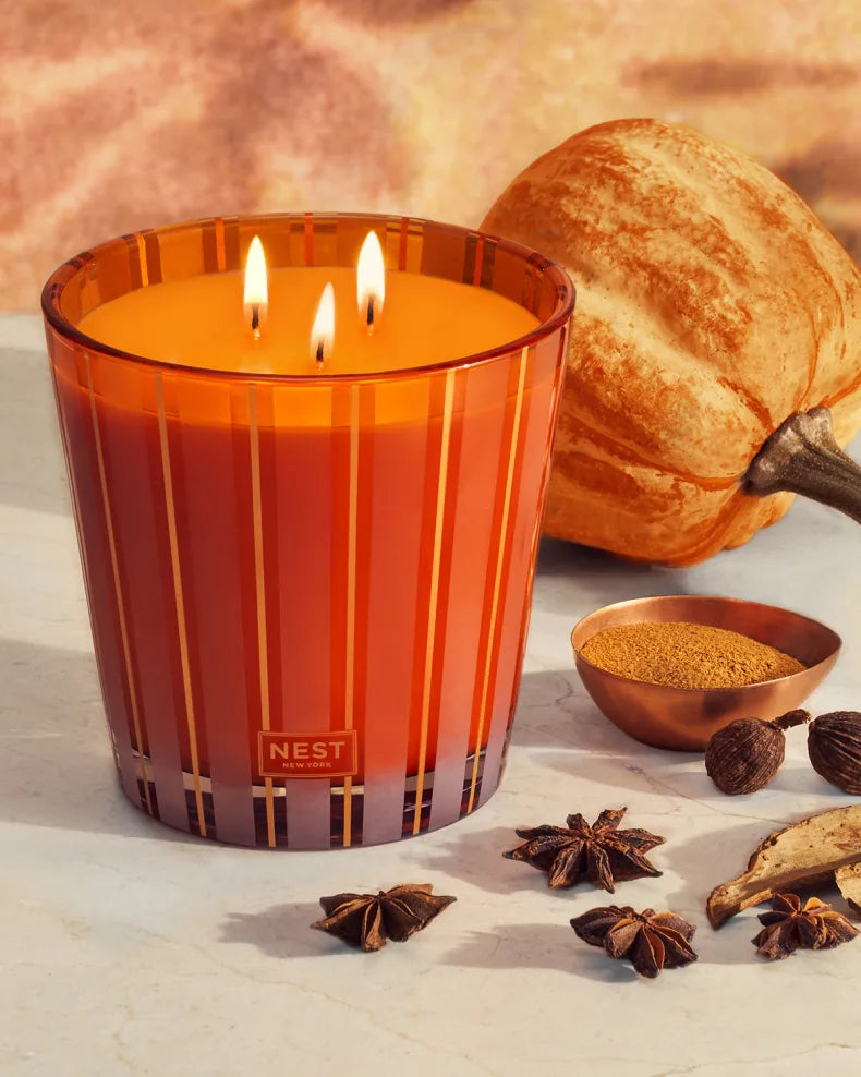 Nest Pumpkin Chai 3 Wick Candle
