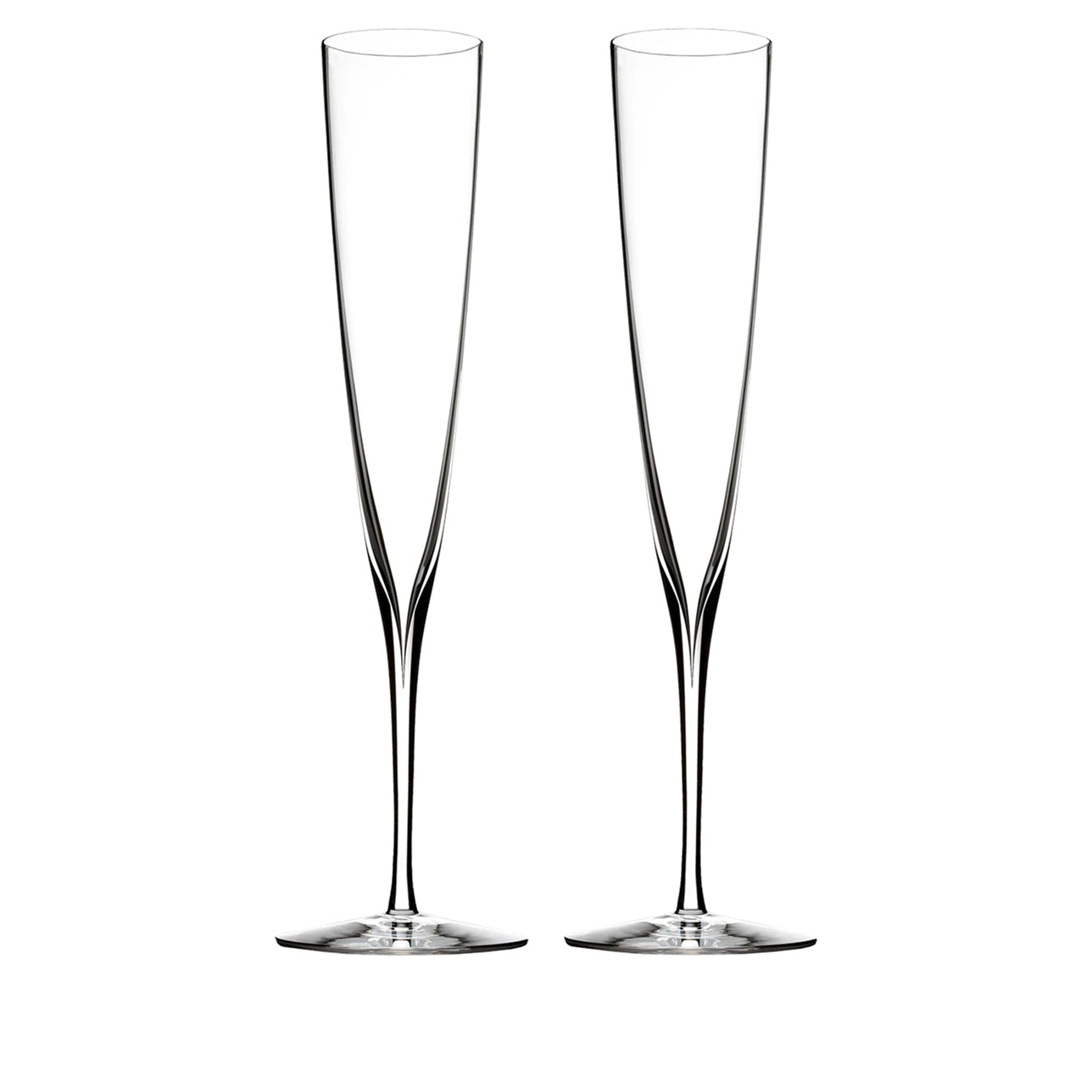 Waterford Elegance Trumpet Champagne Flutes, Set of 2