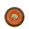 Ginori 1735 Il Viaggio Di Nettuno Bread Plate - Set of 2 - Rock Orange