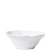 Vietri Incanto Stone Lace Cereal Bowl - White
