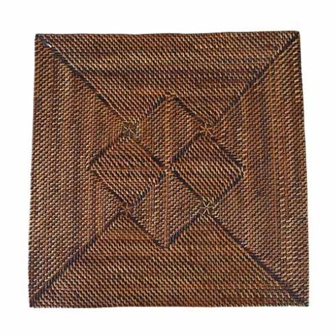 Calaisio Square Placemat with Diamond Pattern