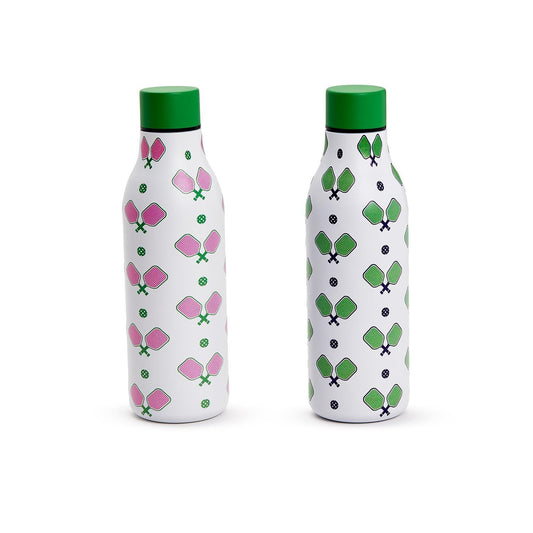 Two's Company Pickleball Water Bottle, Assorted 2 colors