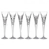 Waterford Lismore Connoisseur Heritage Champagne Flutes, Set of 6